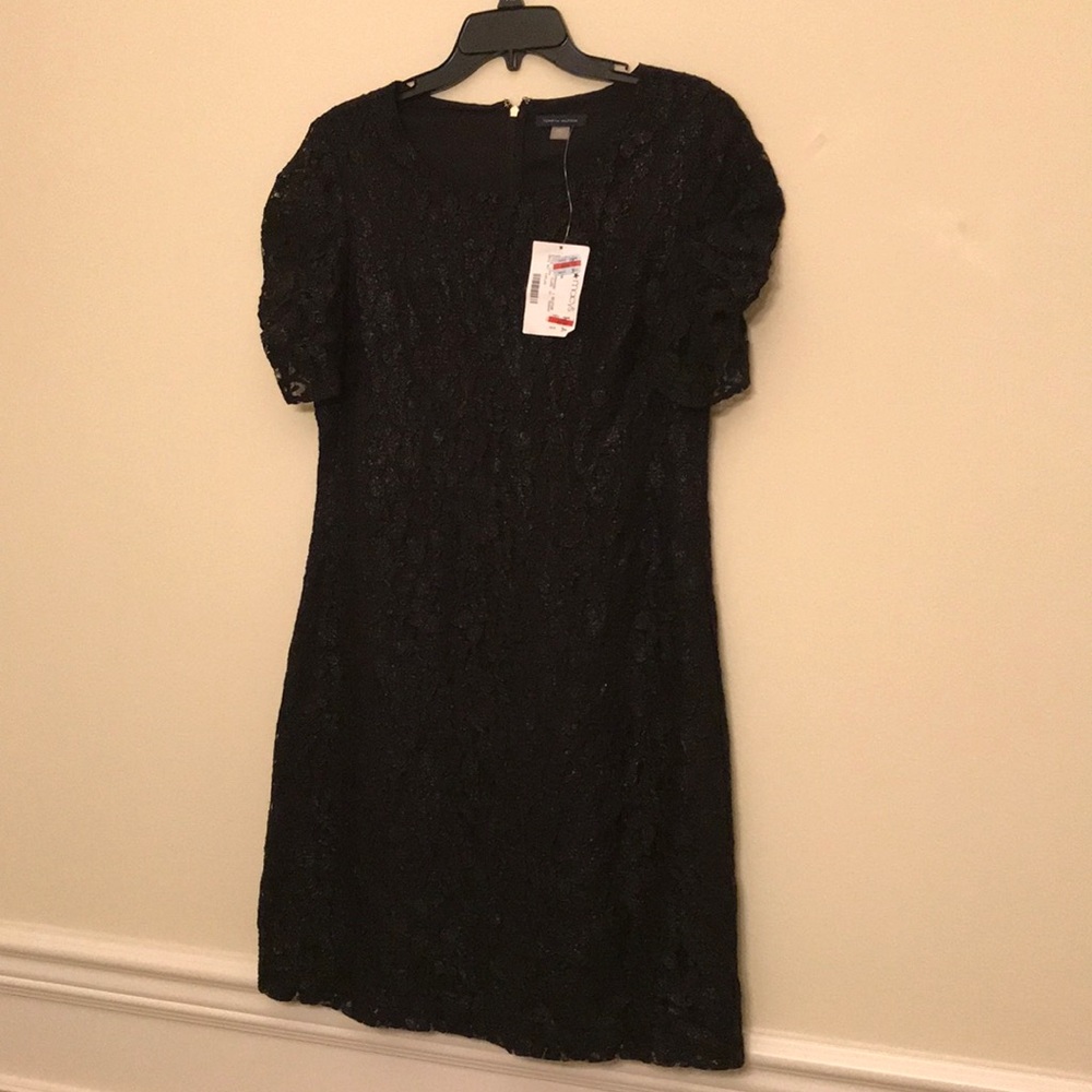 NWT Tommy Hilfiger Women’s Lace Black Dress 12